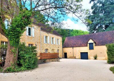 vue d'ensemble manoir petit meysset sarlat